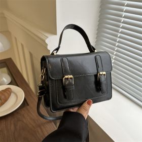 Crossbody Bag High-grade Shoulder Handbag (Color: Black)